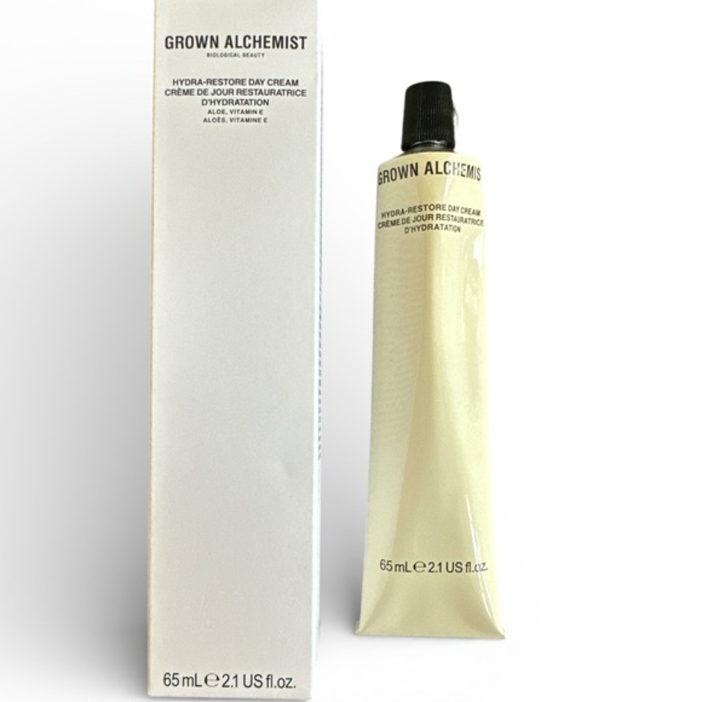 ✨ Grown Alchemist Hydra-Restore Day Cream 65 mL / 2.1 oz – Aloe & Vitamin E